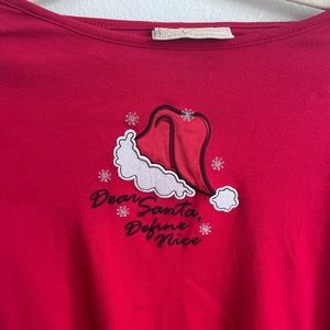 ⭐️ 3 for $10! ⭐️ Christmas long sleeve shirt, size XL but fits more like…